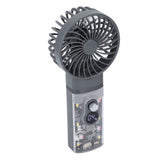 Small Jet Blower Multi Wind Speeds Portable 2 in 1 Handheld Desk Electric Air Duster Fan for PC Keyboard Outdoor Sports