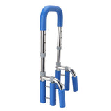 Bathtub Safety Rail 304 Stainless Steel Anti Slip Bathtub Safety Bar Adjustable Tub Safety Handrail Support for Seniors and Elderly