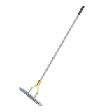 Thatch Rake 15in Wide Stainless Steel High Efficiency Ergonomic Dead Grass Rake for Fallen Leaves Dead Branches