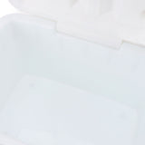 8L Insulated Portable Cooler Efficient Warm Cold Insulation Portable Hard Cooler Box Ice Cooler for Camping Picnic Beach Drink Beverage Fishing Red