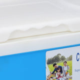 Cooler Box 10L EPS Highly Efficient with Handle Insulated Cooler for Camping Picnic Fishing Commercial Use Blue In Australia - Darrahopens
