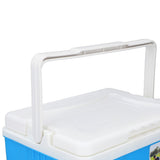 Cooler Box 10L EPS Highly Efficient with Handle Insulated Cooler for Camping Picnic Fishing Commercial Use Blue