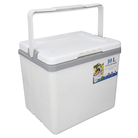Cooler Box 10L EPS Highly Efficient with Handle Insulated Cooler for Camping Picnic Fishing Commercial Use White In Australia - Darrahopens