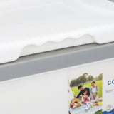 Cooler Box 10L EPS Highly Efficient with Handle Insulated Cooler for Camping Picnic Fishing Commercial Use White In Australia - Darrahopens