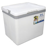 Cooler Box 10L EPS Highly Efficient with Handle Insulated Cooler for Camping Picnic Fishing Commercial Use White