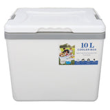 Cooler Box 10L EPS Highly Efficient with Handle Insulated Cooler for Camping Picnic Fishing Commercial Use White