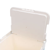 15L Insulated Portable Cooler Professional Lasting Cooling Insulation Hard Cooler Box for Outdoor Picnic Fishing Commercial Stall Blue