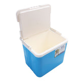 15L Insulated Portable Cooler Professional Lasting Cooling Insulation Hard Cooler Box for Outdoor Picnic Fishing Commercial Stall Blue