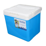 6L Portable Cooler Box Large Capacity Multifunctional Keeps Food Freshness and Drink Cool Insulated Hard Cooler Case for Ice Drinks Food Blue