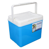 6L Portable Cooler Box Large Capacity Multifunctional Keeps Food Freshness and Drink Cool Insulated Hard Cooler Case for Ice Drinks Food Blue