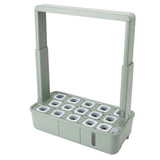 Hydroponics Growing System Indoor Garden 15 Pods Hydrophonics Planter Grower with LED Grow Light for Vegetable Fruit Flower
