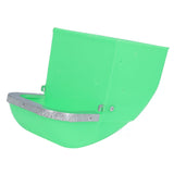 5PCS Small Animal Feeder Plastic Iron Spill Proof Large Capacity Rabbit Food Dispenser for Guinea Pigs Chinchillas Ferrets Green