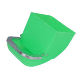 5PCS Small Animal Feeder Plastic Iron Spill Proof Large Capacity Rabbit Food Dispenser for Guinea Pigs Chinchillas Ferrets Green