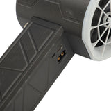 Electric Jet Fan Stepless Speed Adjustment 11 Fan Blades 64mm Duct Handheld Air Blower Turbine Fan for Snow Blowing Car Cleaning Black and White In Australia - Darrahopens