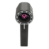 Electric Jet Fan Stepless Speed Adjustment 11 Fan Blades 64mm Duct Handheld Air Blower Turbine Fan for Snow Blowing Car Cleaning Black and White