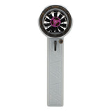 Electric Jet Fan Stepless Speed Adjustment 11 Fan Blades 64mm Duct Handheld Air Blower Turbine Fan for Snow Blowing Car Cleaning White and Black