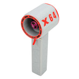 Electric Jet Fan Stepless Speed Adjustment 11 Fan Blades 64mm Duct Handheld Air Blower Turbine Fan for Snow Blowing Car Cleaning White and Red In Australia - Darrahopens
