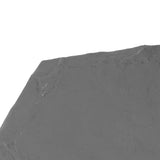 4pcs Stepping Stones Outdoor with 24pcs Ground Stakes Weather Resistant Decorative Stone for Garden Yard Lawn Pathway Walk Way Hex Gray