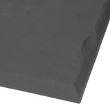 Stepping Stone with Ground Stakes Polypropylene Resin Weatherproof Garden Décor Stepping Stone for Lawn Outdoor Square Grey