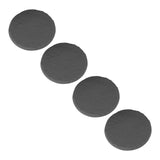 Outdoor Step Stones Decorative Polypropylene Resin Stepping Stones with Ground Stakes for Lawn Garden Pathway Round Gray