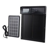 Automatic Chicken Coop Door Solar Powered IP45 Waterproof Aluminum Alloy Auto Chicken Door with Timer Remote Control