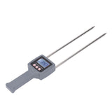 Portable Hay Humidity Meter Backlit Display High Accuracy Hay Humidity Tester for Cereal Straw Forage Grass Bran