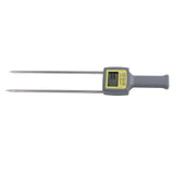 Grain Humidity Tester LED Backlit LCD Display Auto Power Off Long Probe Portable Digital Grain Humidity Meter Grain Hygrometer