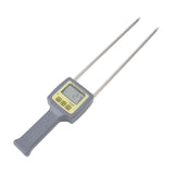 Paper Humidity Tester with Probe LCD Stainless Steel Portable Handheld Waste Parcel Paper Package Humidity Meter for Furniture Recycling