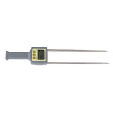 Paper Humidity Tester with Probe LCD Stainless Steel Portable Handheld Waste Parcel Paper Package Humidity Meter for Furniture Recycling
