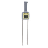 Paper Humidity Tester with Probe LCD Stainless Steel Portable Handheld Waste Parcel Paper Package Humidity Meter for Furniture Recycling