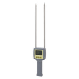 Paper Humidity Tester with Probe LCD Stainless Steel Portable Handheld Waste Parcel Paper Package Humidity Meter for Furniture Recycling