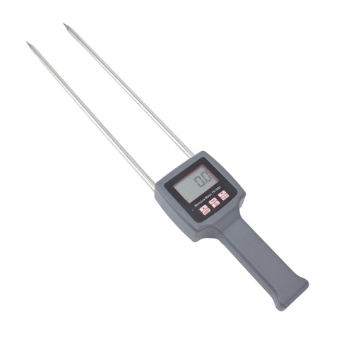 Cotton Humidity Meter Portable 5 to 40 Percent Measuring Range LCD Digital Display Handheld Cotton Humidity Tester