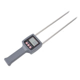 Portable Hay Moisture Meter Professional High Accuracy Handheld Digital Hay Moisture Tester for Herbal Cereal Straw Forage Grass Alfalfa Leymus