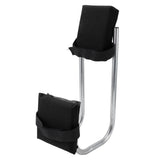 Gardening Knee Seat Labor Saving Anti Numbness High Load Bearing Portable with EVA Pad Kneeling Seat Leg Brace for Repair Work Fishing Floor Cleaning Black