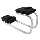 Gardening Knee Seat Labor Saving Anti Numbness High Load Bearing Portable with EVA Pad Kneeling Seat Leg Brace for Repair Work Fishing Floor Cleaning Black