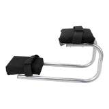 Gardening Knee Seat Labor Saving Anti Numbness High Load Bearing Portable with EVA Pad Kneeling Seat Leg Brace for Repair Work Fishing Floor Cleaning Black