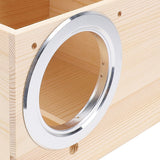 Parakeet Nesting Box Solid Wood Bird Breeding Mating Box for Cockatiel Lovebirds Budgie Canary