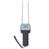 Portable Hay Humidity Meter Digital LCD Display High Accuracy Prevent Spoilage Hay Humidity Tester with Long Probe