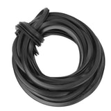Rubber Seal Strip Black Greenhouse Rubber Strip Glass Sealing Rubber Line Cable Greenhouse Accessory 105m / 344ft