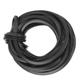 Rubber Seal Strip Black Greenhouse Rubber Strip Glass Sealing Rubber Line Cable Greenhouse Accessory 105m / 344ft