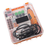 Rotary Tool Kit Multifunctional Variable Speed Electric Corded Power Rotary Tools for Craft Woodworking Stone Grinding