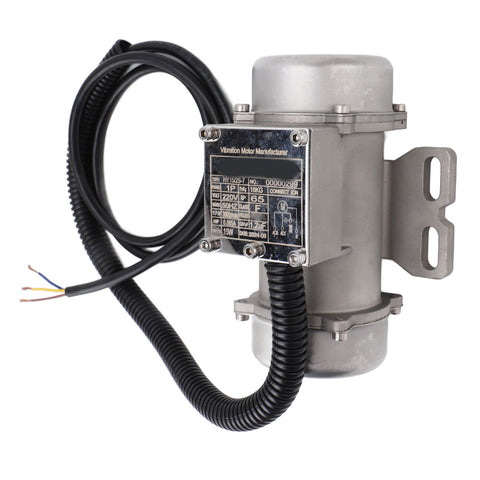 Concrete Vibration Motor 3000r/min Electric Concrete Vibrator Motor IP65 Rating for Sand Vibration Table 15W 18kg