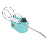 Electric Garden Sprayer 3.7V 5L 2000mAh Anti Leakage Battery Powered Sprayer with Telescope Wand for Plant Watering Alcohol Green