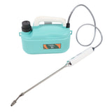Electric Garden Sprayer 3.7V 5L 2000mAh Anti Leakage Battery Powered Sprayer with Telescope Wand for Plant Watering Alcohol Green