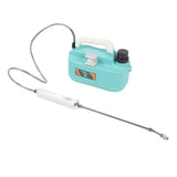 Electric Garden Sprayer 3.7V 5L 2000mAh Anti Leakage Battery Powered Sprayer with Telescope Wand for Plant Watering Alcohol Green