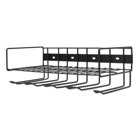 Power Tool Organizer Holder Iron Wall Mounted Heavy Duty Cordless Drill Tool Shelf Utility Storage Rack for Home Garage