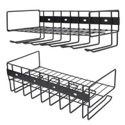 Power Tool Organizer Holder Iron Wall Mounted Heavy Duty Cordless Drill Tool Shelf Utility Storage Rack for Home Garage