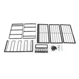 Power Tool Organizer Wall Mount 4 Layer Garage Drill Storage Heavy Duty Metal Stand