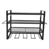 Power Tool Organizer Wall Mount 4 Layer Garage Drill Storage Heavy Duty Metal Stand