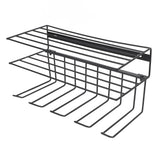 Power Tool Organizer Wall Mount Storage Rack for Power Tool Drill Heavy Duty 3 Layer Tools Shelf for Garage Organizer